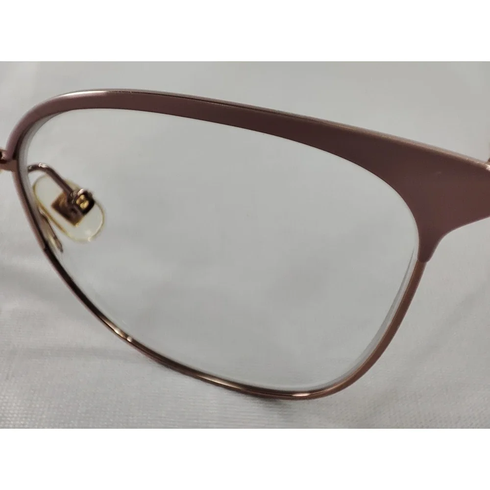 Kate Spade TANA/G 35J Rose‎ Gold Pink Cat Eye Eyeglasses *FRAMES ONLY* 140 Women